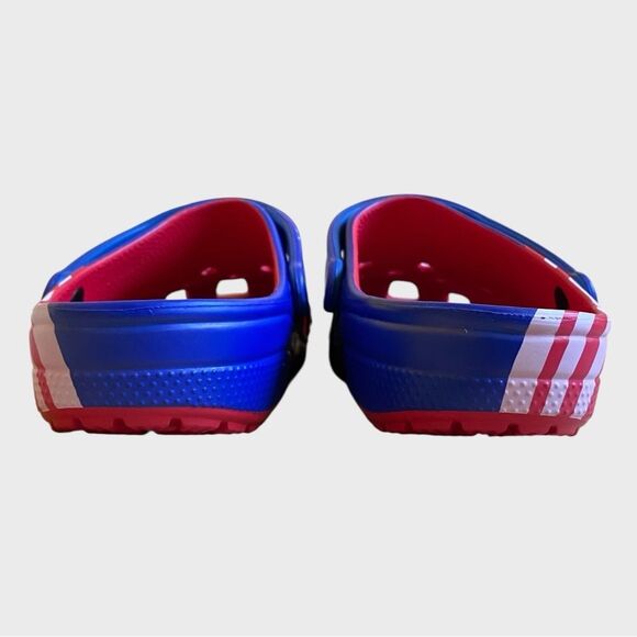 NEW Crocs Classic American Flag Clogs Men’s 10 Women\'s 12 Team USA Patriotic main image 6